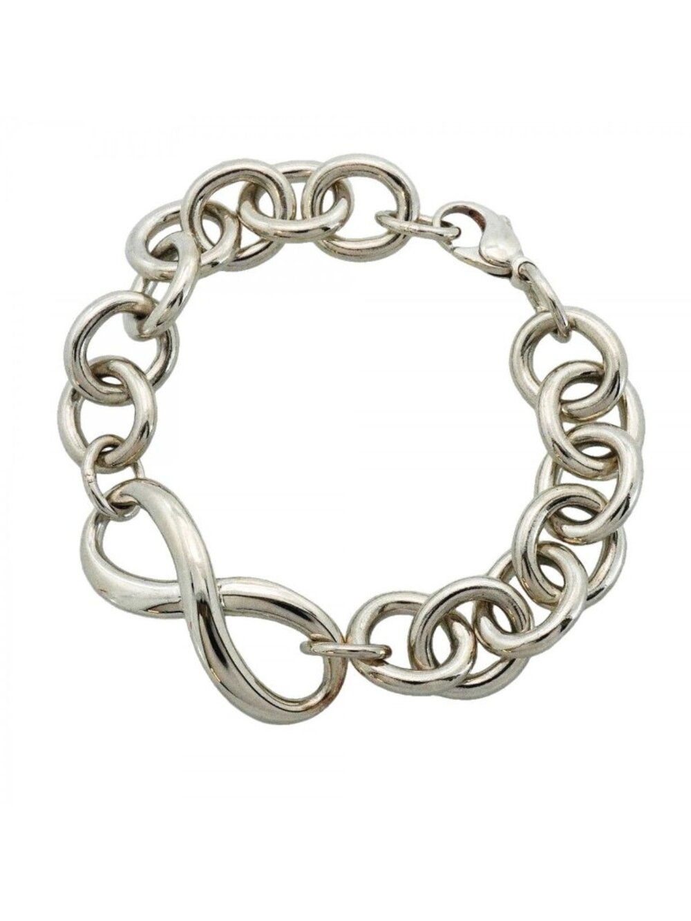 Tiffany & Co Bracelet Infinity 925 Sterling Silver